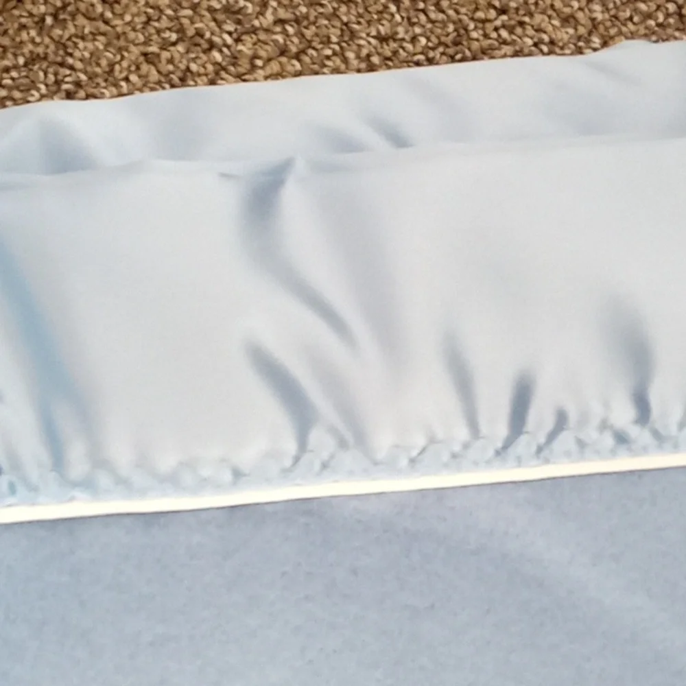 Vintage Fieldcrest Ultra Velvet Blue Twin Blanket NIB